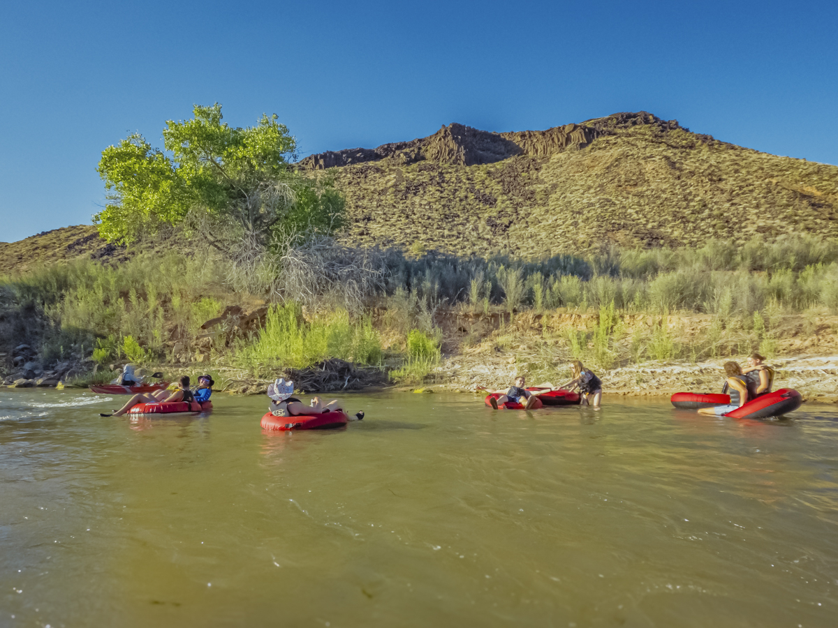 Zion Virgin River Tubing