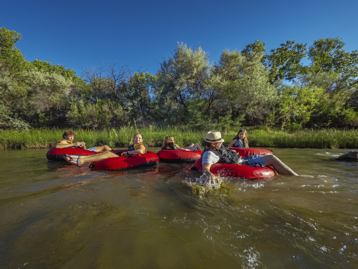 Zion Virgin River Tubing